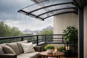 Balkon Yağmurdan Nasıl Korunur?