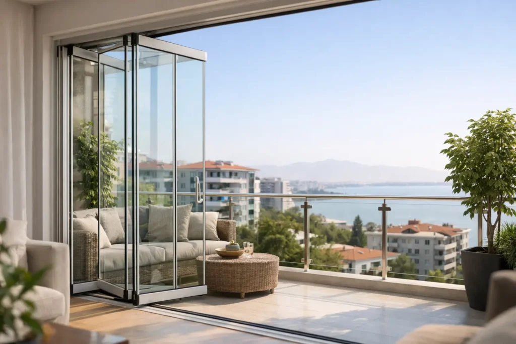 Katlanır Cam Balkon Avantajları Nelerdir?