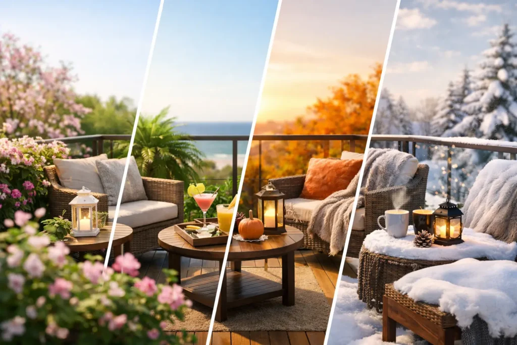 Dört Mevsim Balkon Kullanımı Nasıl Sağlanır?