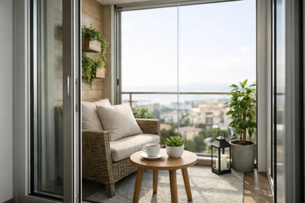 Küçük Balkon İçin Sürme Sistem Seçimi