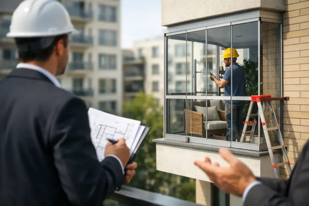 Cam balkon montajında bina izni gerekir mi?