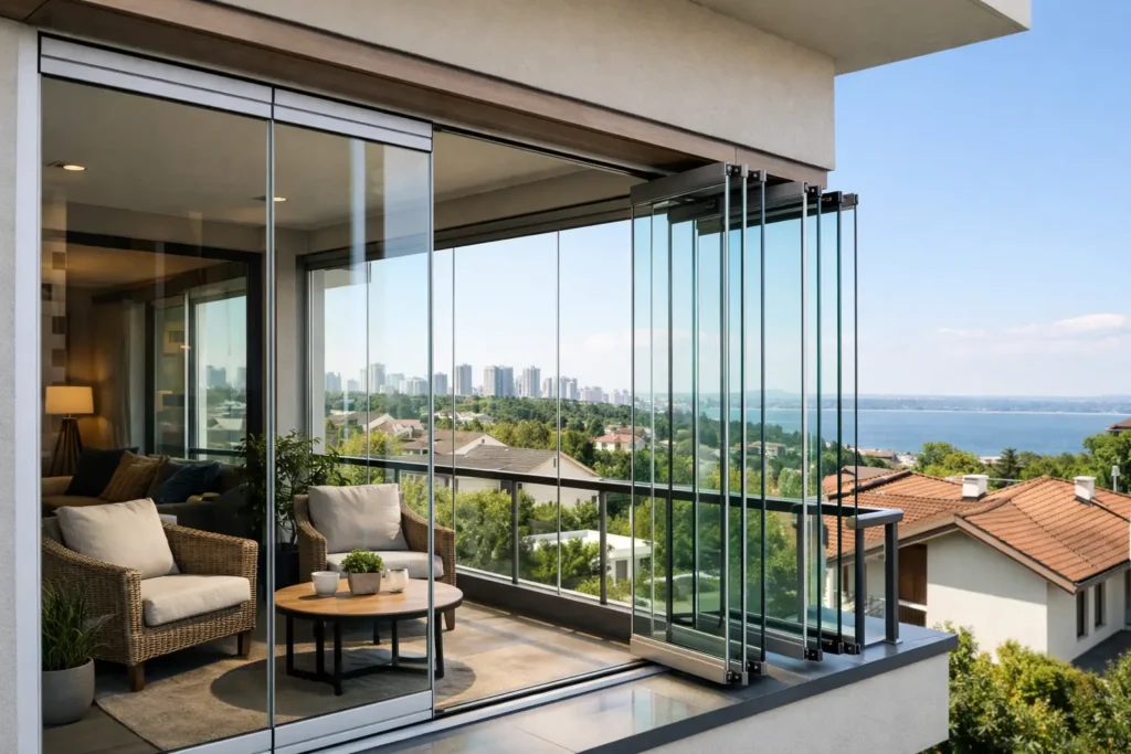 Katlanır Cam Balkon Hangi Evlere Uygun?