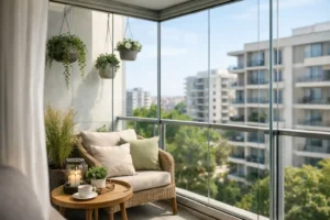 Küçük Balkon İçin Cam Çözümü Seçimi