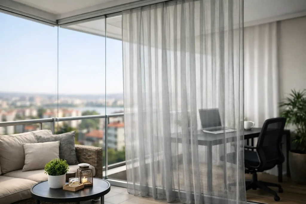 Cam Balkon Perdesi Kullanım Alanları Nelerdir?