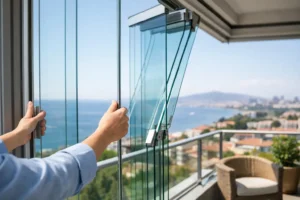 Katlanır Balkon Camı Nasıl Açılır? 7 Adım